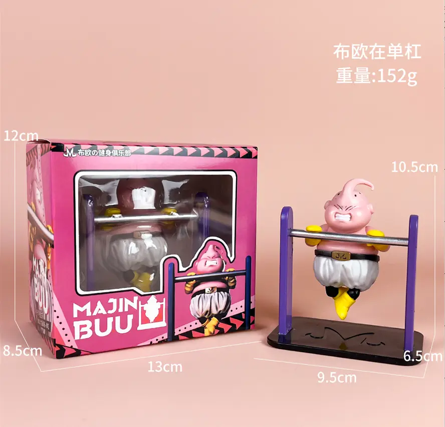 Dragon Ball Majin Buu Fitness Single Pole Fat Buu Figurine