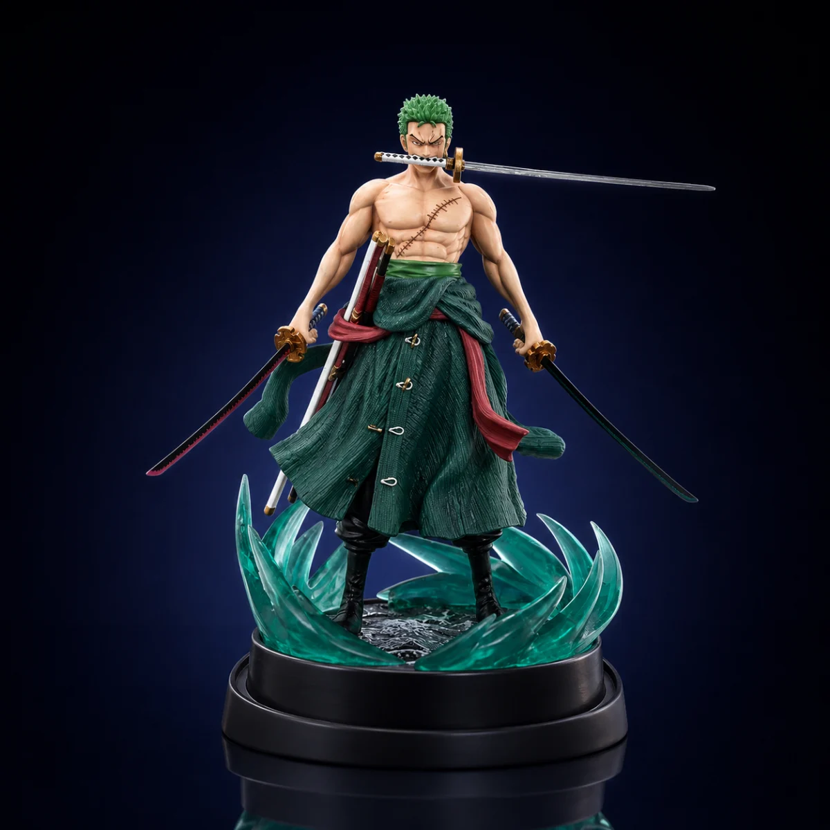 Three-Sword Style Zoro [Double Head Sculpt] Roronoa Soul Studio Zoro GK Figure