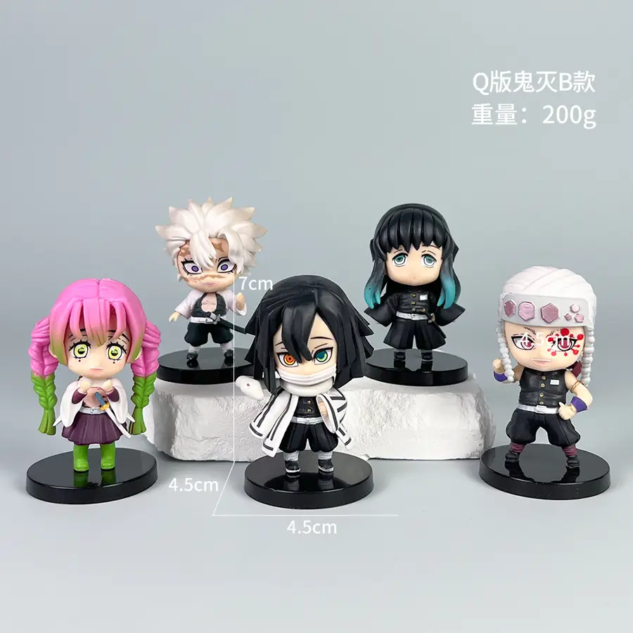 Chibi Demon Slayer 5-Piece Set A