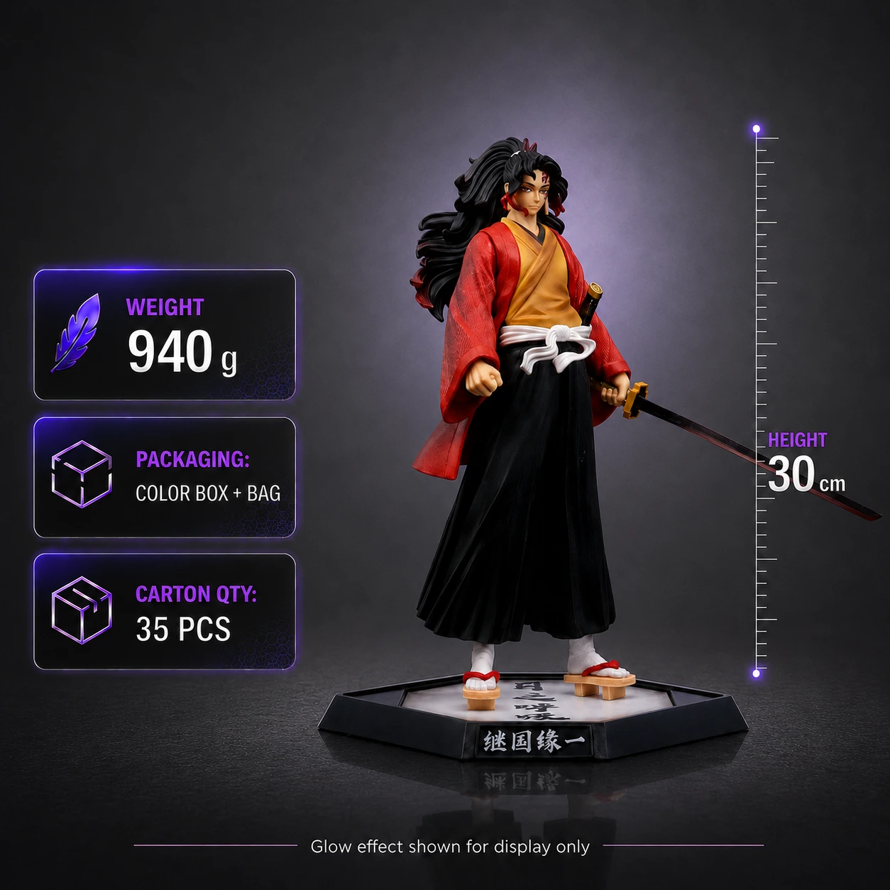 Large Standing Demon Slayer Rengoku