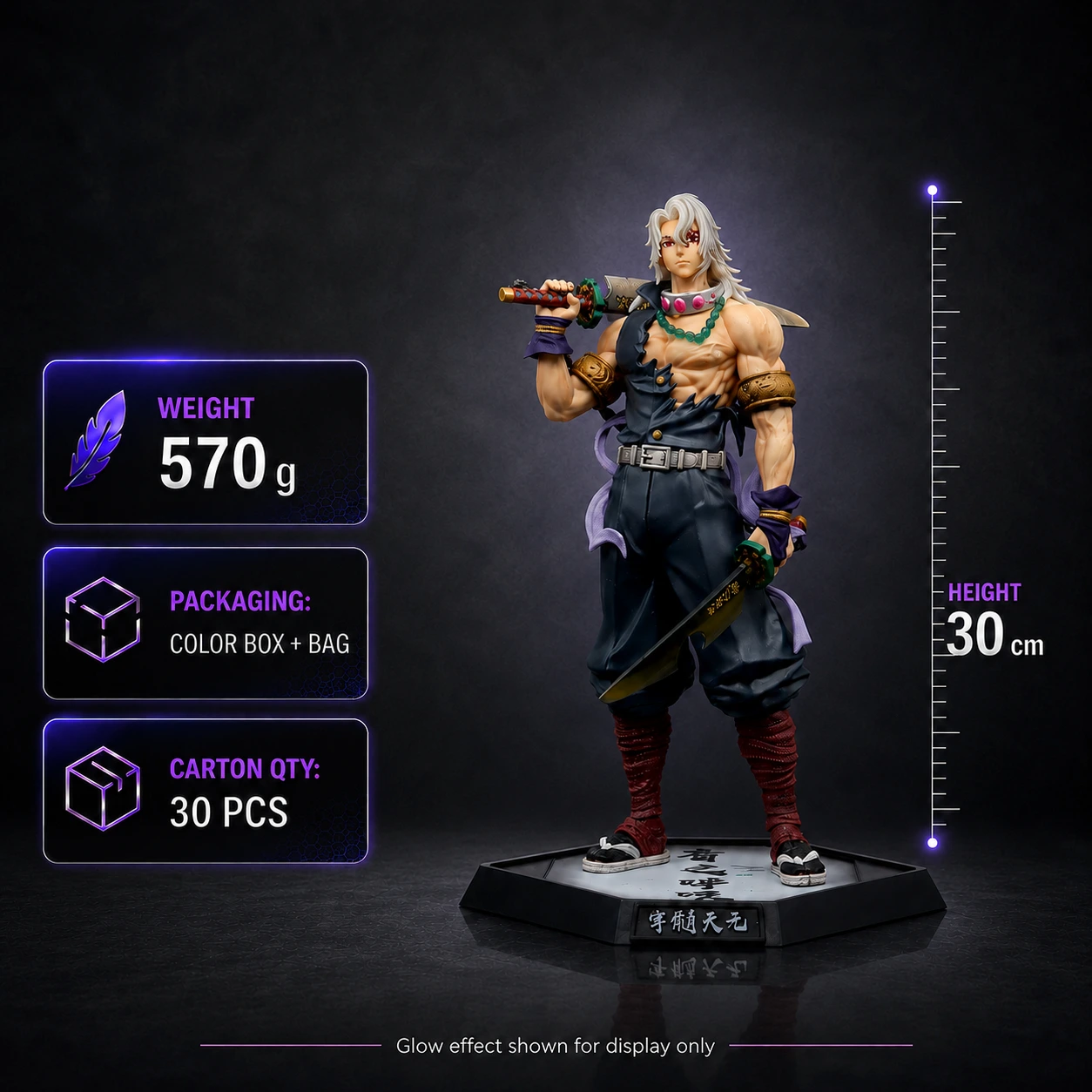 Large Standing Demon Slayer: Sound Pillar
