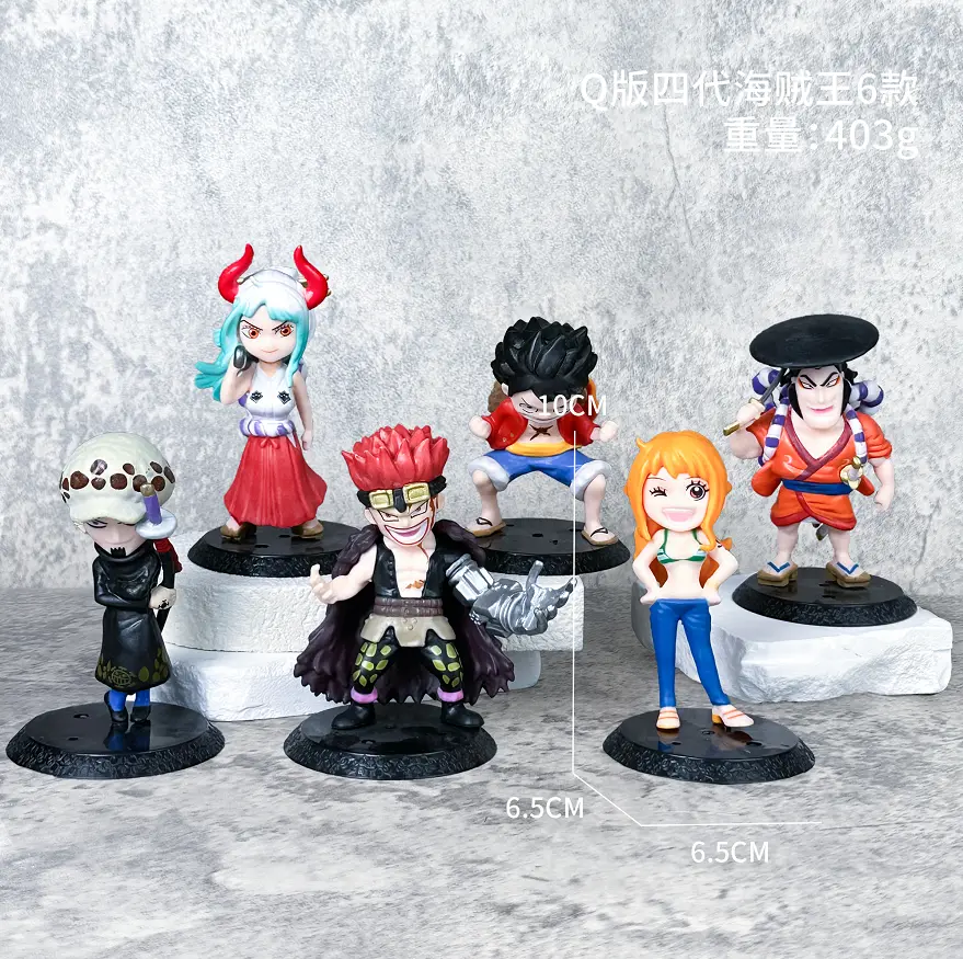 Chibi Four Generations One Piece - 6 Styles