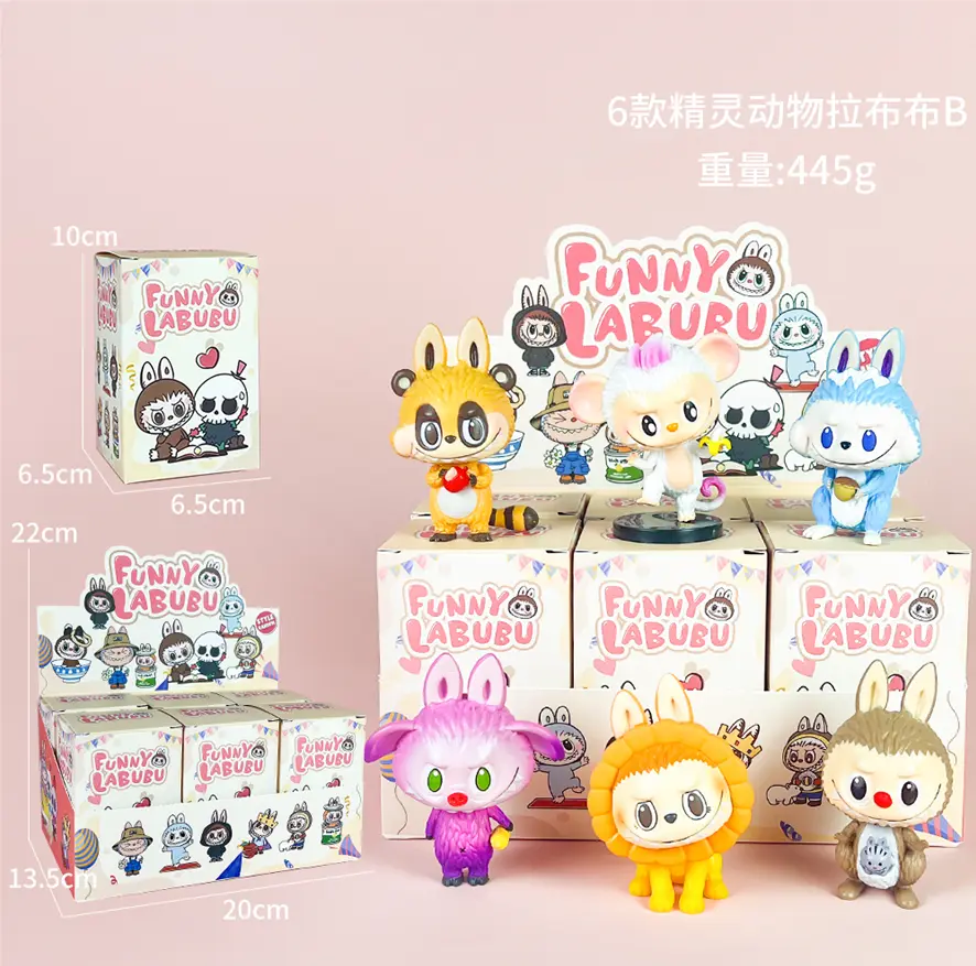 6 Styles of Elf Animal Plush B