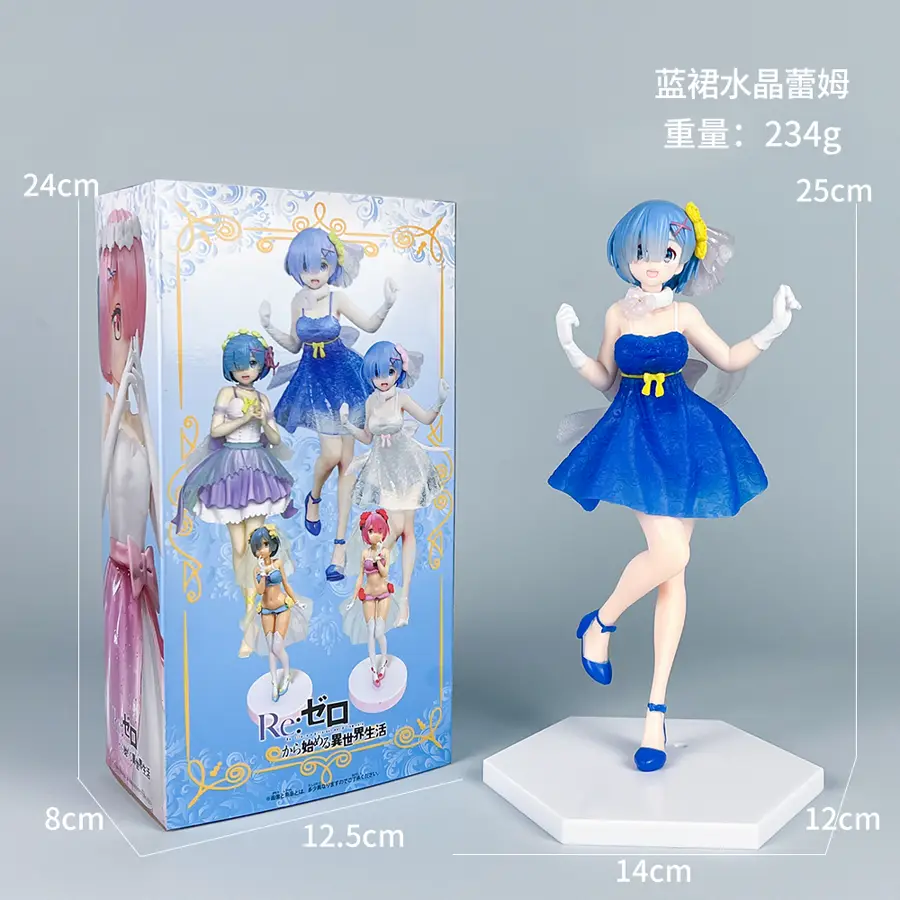 Blue Dress Crystal Rem