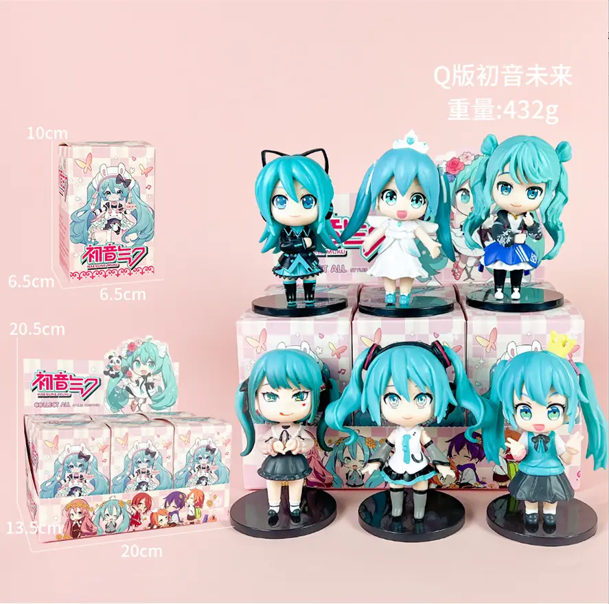 Chibi Hatsune Miku Blue Hair Premium