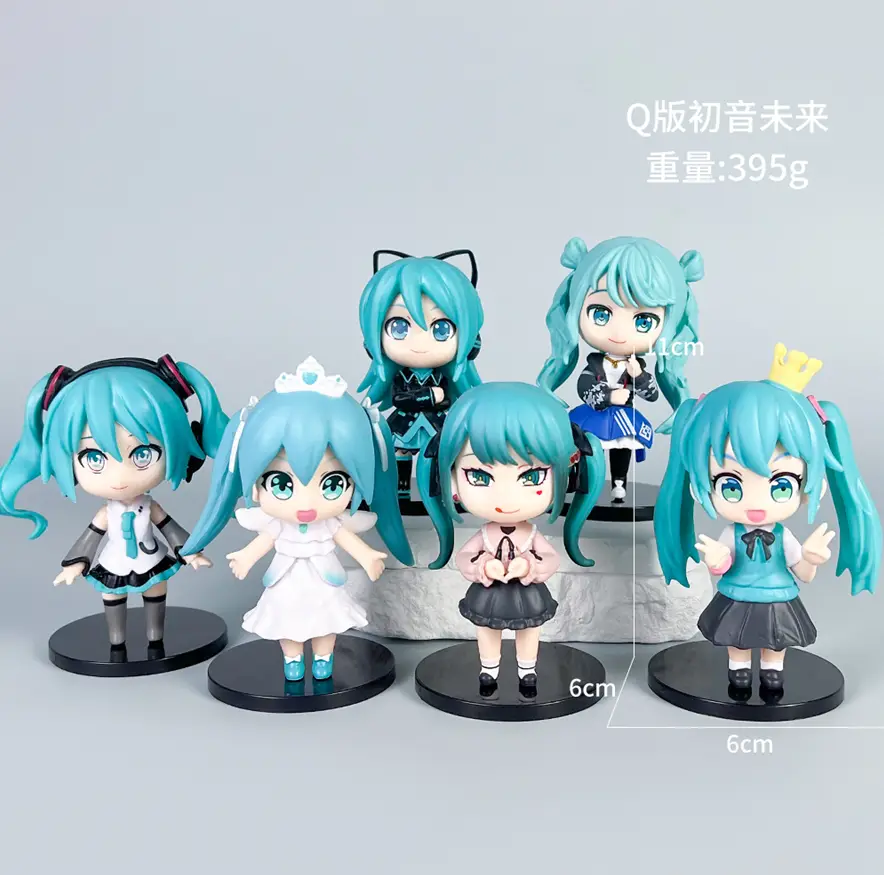 Chibi Hatsune Miku Blue Hair Premium