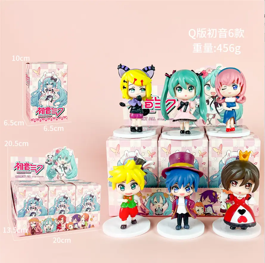 Chibi Hatsune Miku 6 Styles