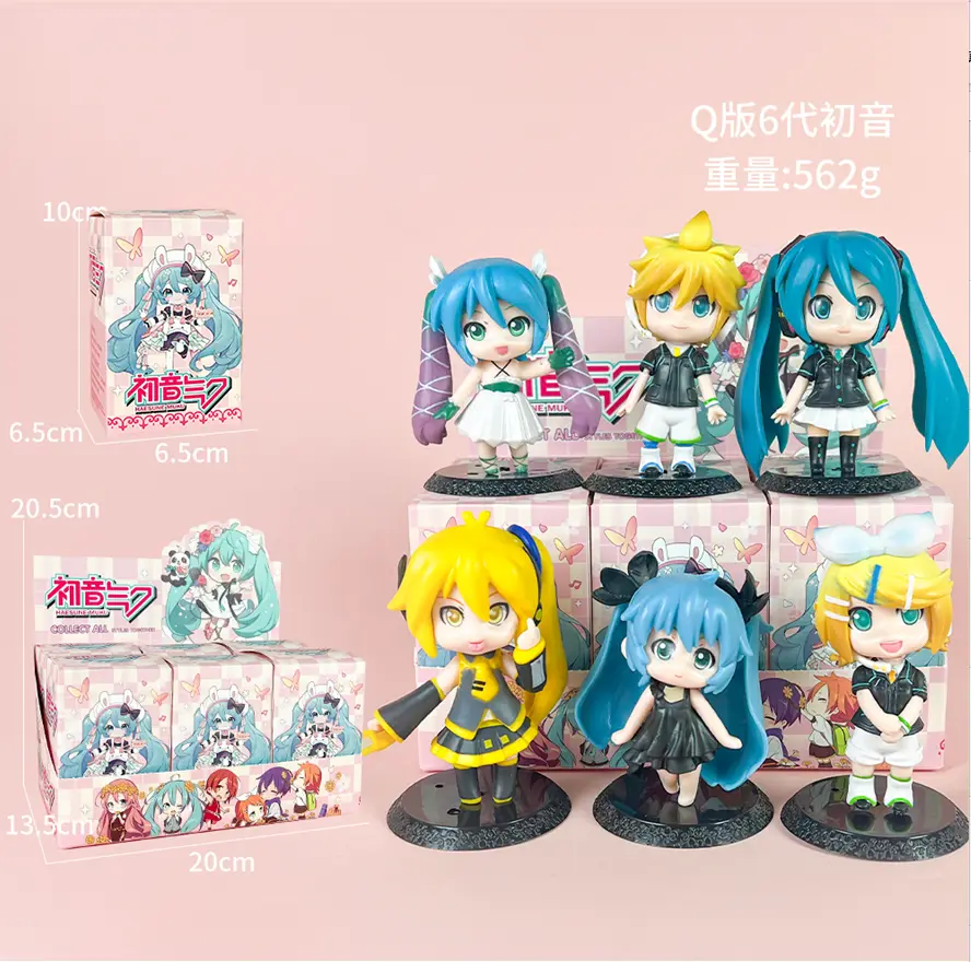 Q Version 6th Generation 6 Styles Hatsune