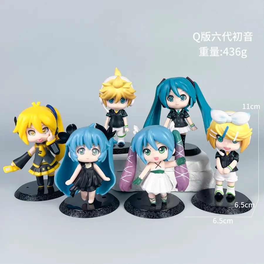 Q Version 6th Generation 6 Styles Hatsune