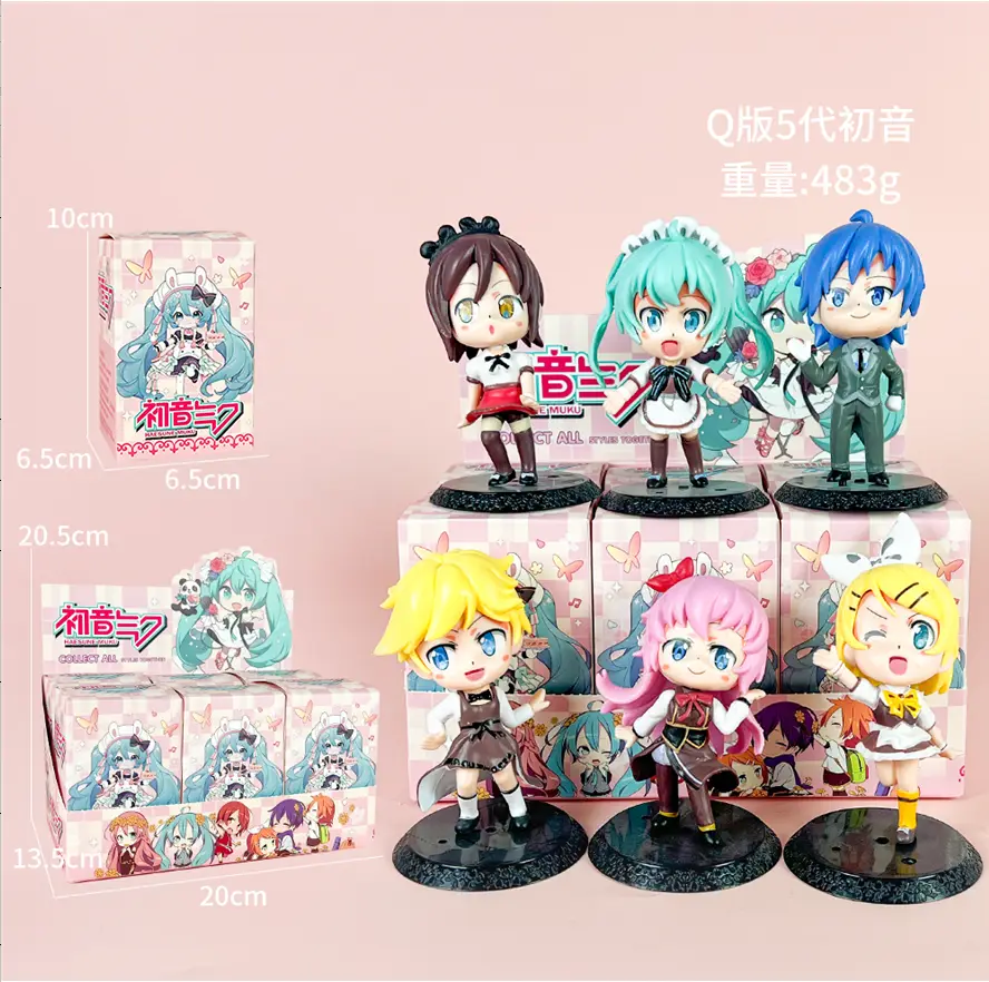 5th Generation 6 Styles Hatsune