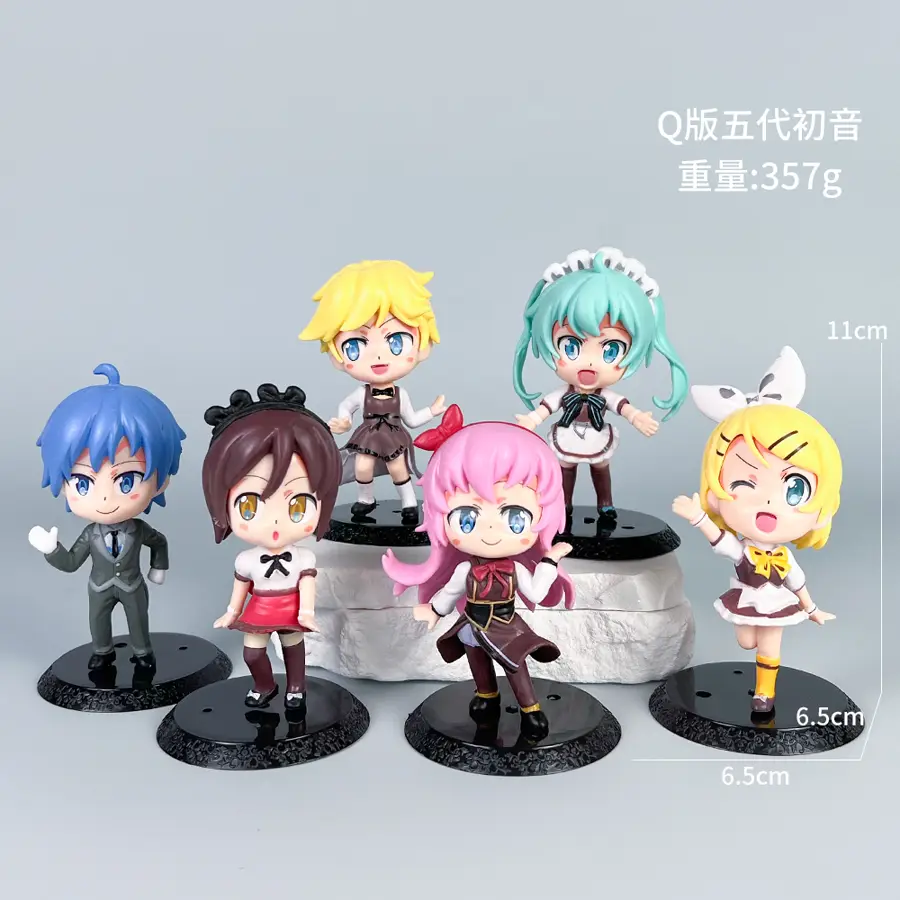 5th Generation 6 Styles Hatsune