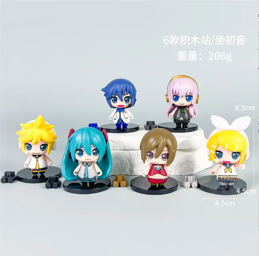 Q Version Brick 6 Styles Hatsune