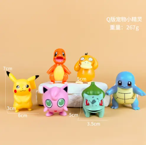 Chibi Pokémon 6 Styles