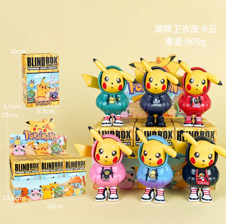 Hip-Hop Style Pikachu Hoodie
