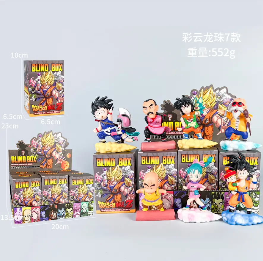 Colorful Cloud Dragon Ball 7-Piece Set