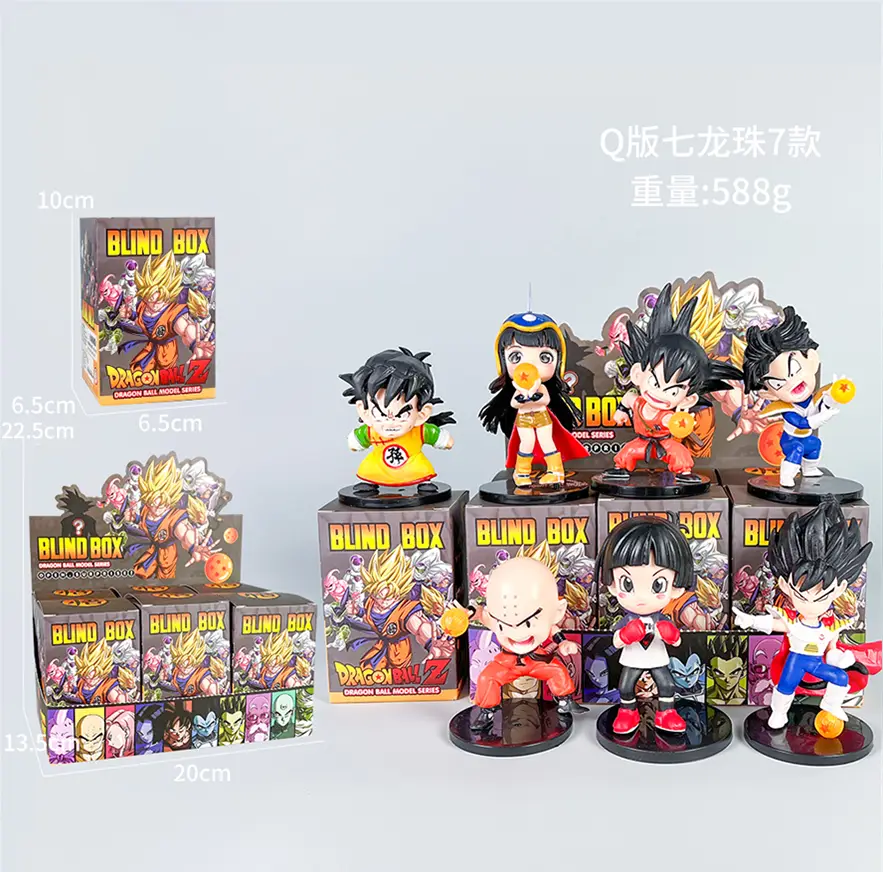 New Chibi Style Dragon Ball Series with Beads - 7 Styles