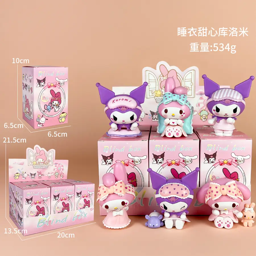 Pajama Sweetheart My Melody Display Box - 6 Pieces