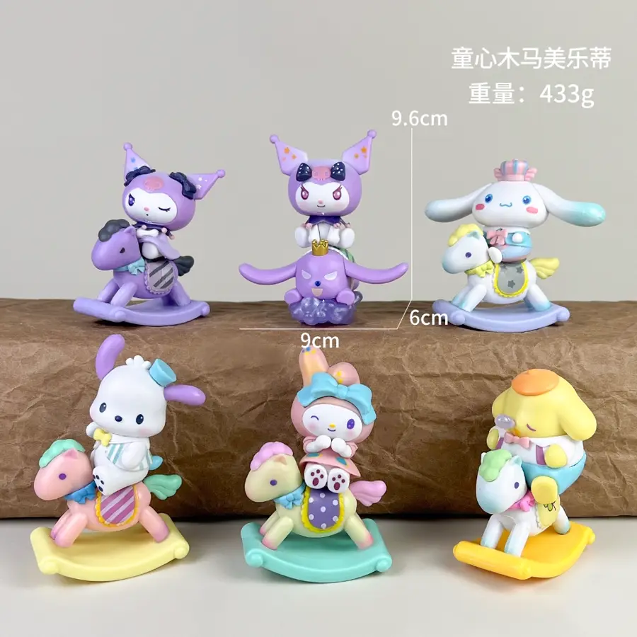 Childhood Heart Wooden Horse My Melody